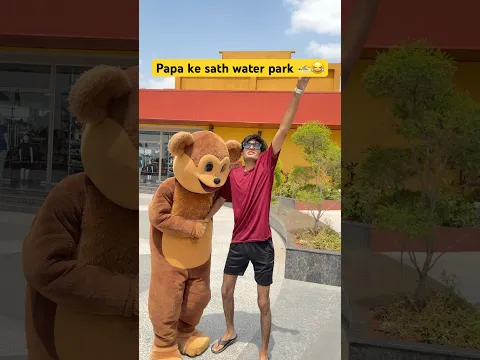 Papa ke saat water park 🏊😂 || Suhani patel || #shorts #viral #tranding @Harshpatel16hp