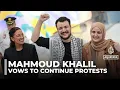 Download Lagu Mahmoud Khalil vows to continue to ‘speak up for Palestine’ after release