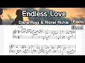 Download Lagu Endless Love / Piano. Sheet Music /  Dian Ross  \u0026. Lionel. Richie / by. SangHeart Play