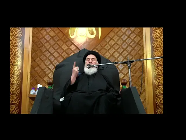 ⁣آية الله السيد إمام الجزائري ليلة 5 محرم 1443 هـ الكويت