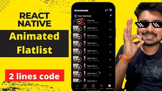 Flatlist Animations - React Native Animated Flatlist in Hindi Engineer Codewala