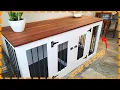 How to Build A Dog Kennel Crate Cage Indoor Furniture