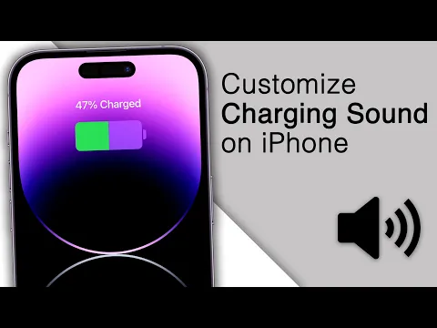 Download MP3 How to Change the Charging Sound on iPhone! [Siri Speak or mp3]