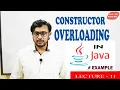 Constructor Overloading in Java