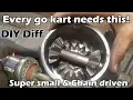 How to make a Go-kart Differential From scrap