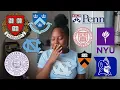 COLLEGE DECISION REACTIONS 2022 unc duke nyu ivies more