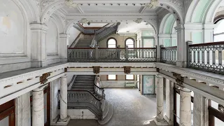 Exploring Abandoned US Government Asylum with Beautiful Marble Lobby!