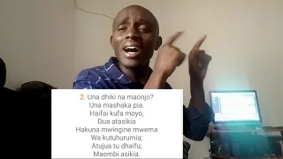Tenzi Namba 9 Yesu Ni Rafik Mbuba Live At Home 