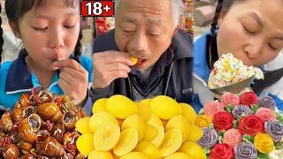 Xem lại những clip TikTok bánh kẹo cổ điển Trung Quốc, món ăn vặt khó quên.EP13
