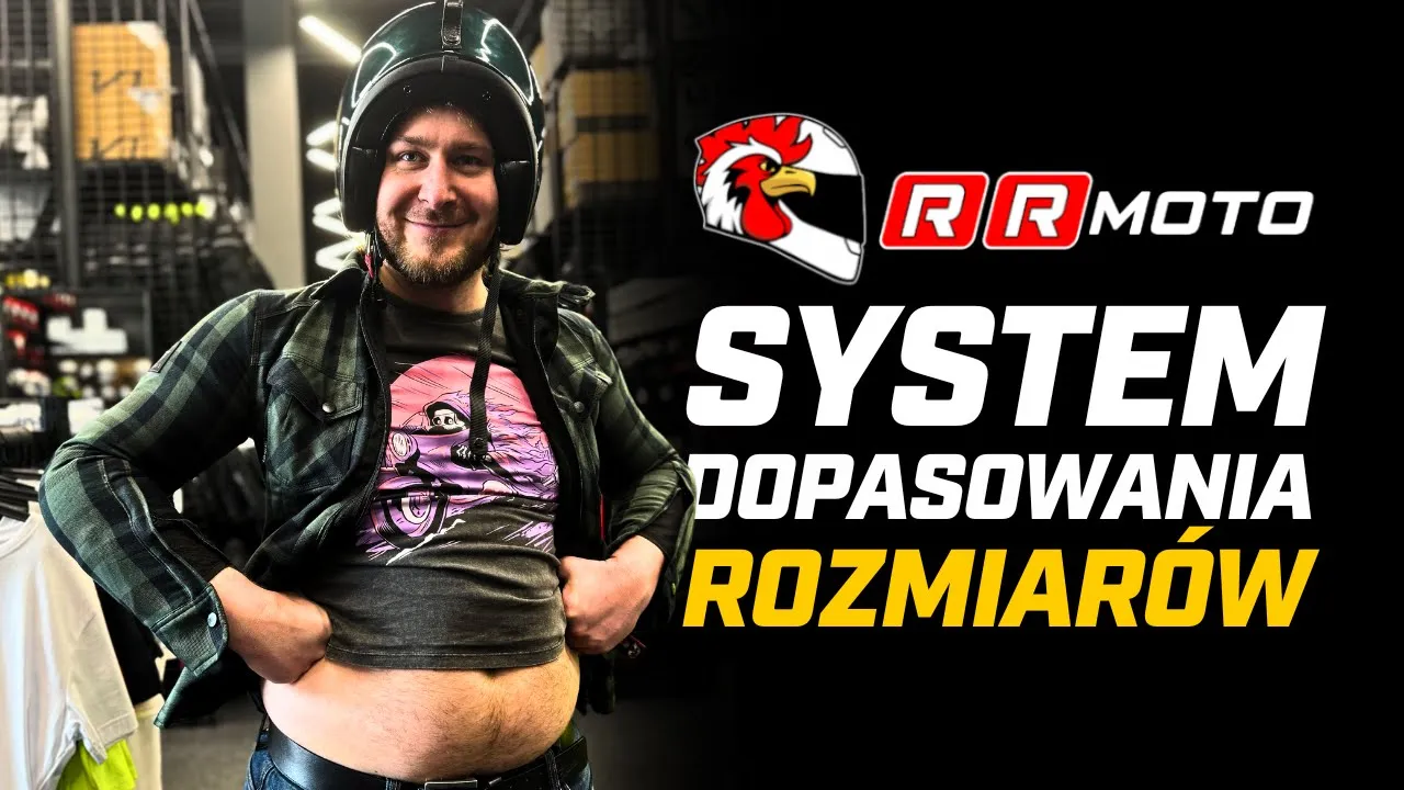 RRmoto.pl — RR MOTO — System Dopasowania Rozmiarów (YouTube video ad)