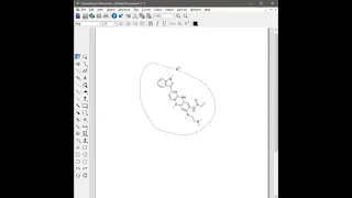 Chemdraw - structure from name and export image Turn on captions