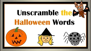 Download Unscramble the Halloween Words MP3
