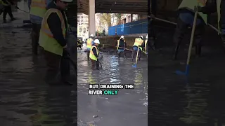 San Antonio River cleanup at the River Walk