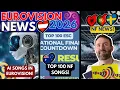 Lagu 🚨 AI songs in ESC | Top 100 ESC Results | FiK🇦🇱 Song Release Date | Eurovision News 2026 🗞️