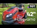 Husqvarna 6 month Review Riding 42 Mower 18 5hp