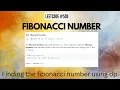 509 Fibonacci Number easy java solution