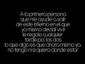 Alejandro Sanz - A La Primera Persona (Lyric Video)