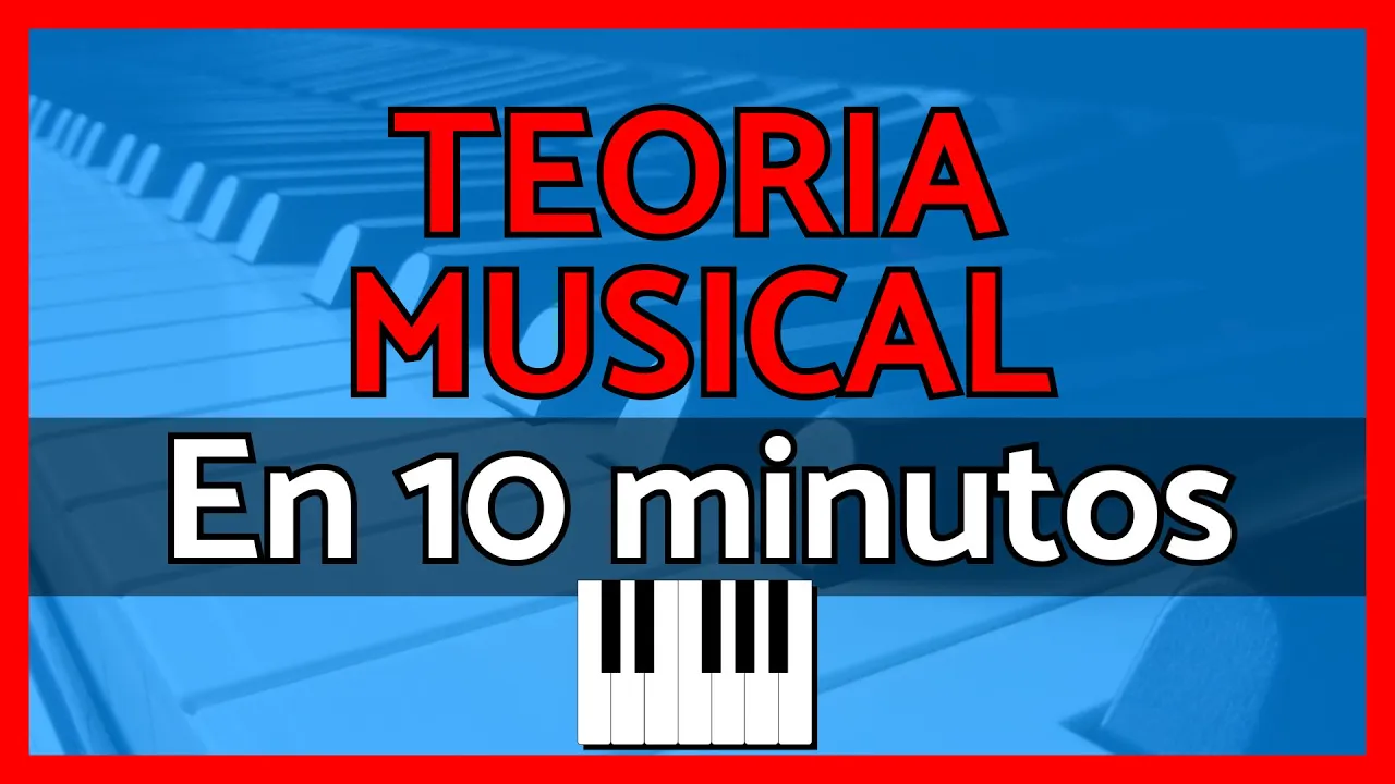 🎵 TEORIA MUSICAL (para BEATMAKERS) en 10 MINUTOS | Curso Express