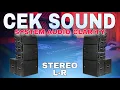 Lagu CEK SOUND SYSTEM AUDIO CLARITY STEREO L/R COCOK BUAT UJI KESEIMBANGAN 2 SAYAP