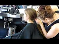 Hair Cut from Long to emma watson style pixiecut