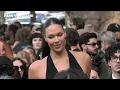 Liz Cambage basketball player Paris Fashion Week 2 october 2025 show Rick Owens