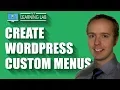The WordPress Custom Menu Feature Allows You To Easily Create Your Own Navigation Menus Submenus