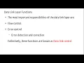 Datalink layer flow control 1 Simple protocol Stop-and-Wait