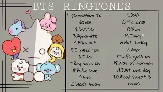 BTS-Ringtones/20 Bts free ringtones/free download/No apps needed/links are in description box🥰