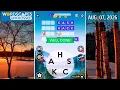 Wordscapes Uncrossed Daily Puzzle August 7 2026 gameplay Answers Solutions
