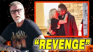 Tori Spelling kisses advertising CEO Ryan Cramer Dean McDermott reacts tensely at the grocery store