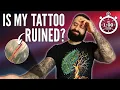 Will a SCRATCH RUIN Your Tattoo This happened to me its never been the same