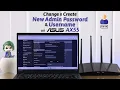 ASUS RT-AX55 How to Change Router Login and Password