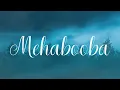 Download Lagu Mehabooba (Lyrics) [HINDI] - Ananya Bhat | 🎬KGF Chapter 2