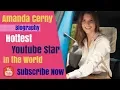 Amanda Cerny Biography Height Weight Size Family Affairs Net Worth
