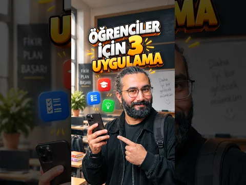 Öğrencilerin Telefonunda Olması Gereken 3 Uygulama 📚