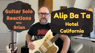 Download GUITAR SOLO REACTIONS ~ ALIP BA TA ~ Hotel California MP3