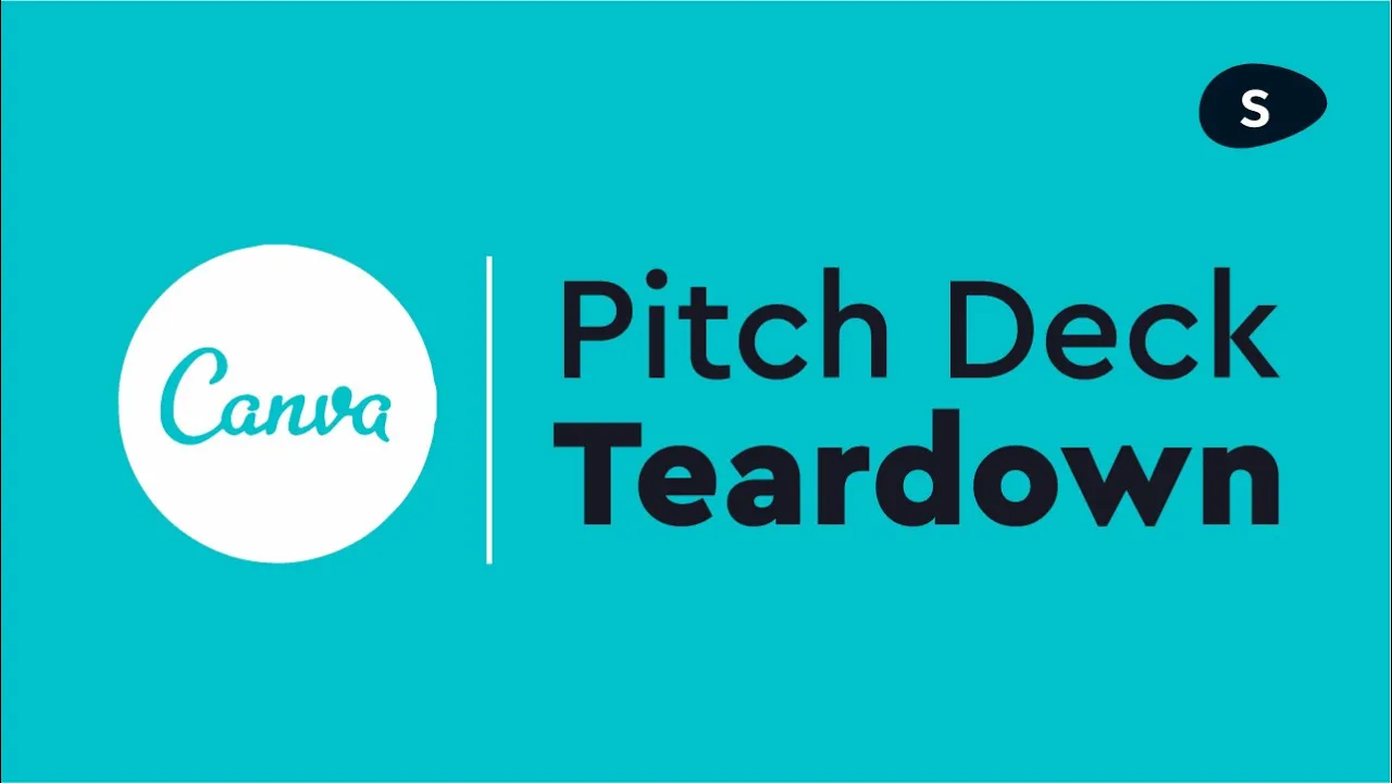 Presentation Design Examples: Canva Pitch Deck redesigned by Slidebean