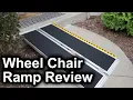 Orford 5 FT Wheelchair Ramp Review and Demonstration