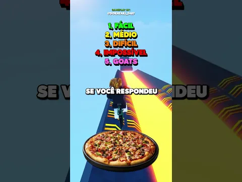 SE VOCÊ COMEU HOJE, VOCÊ PERDE! 🍕😱 #shorts #roblox