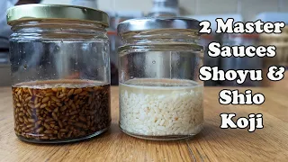 2 MASTER JAPANESE CONDIMENTS SHIO SHOYU KOJI