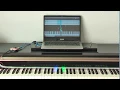 Testing my Midi-Visualizer with Synthesia