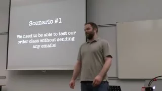 Dependency Injection David Frame - PHPBelfast Meetup