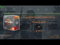 Overclocking and undervolting Ryzen5 3600 to 4GHZ Stock cooler High Performance low temp