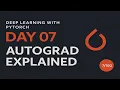 Pytorch Autograd Explained How PyTorch Actually Learns by Itself Pytorch for beginner 2025