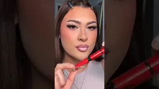 طريقة رسم أحمر شفاه ميكب توتوريال ترند أحمر شفايف 