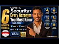 CompTIA Security Every Acronym You Must Know SY0-701