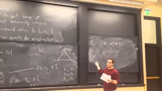 MIT 6 854 Spring 2016 Lecture 14 Rounding Linear Programming Relaxations