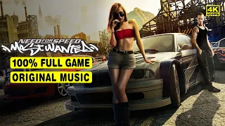 NEED FOR SPEED MOST WANTED 100 CAREER FULL GAME NO COMMENTARY 4K REMASTERED 