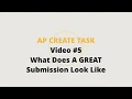 AP CSP Create Task GREAT Example - 8 of 8 -OLD UPDATED PLAYLIST LINK IN COMMENTS--