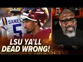 Shannon Sharpe SHOCKED Jayden Daniels Sent LSU a CEASE DESIST Over Jersey Number Nightcap